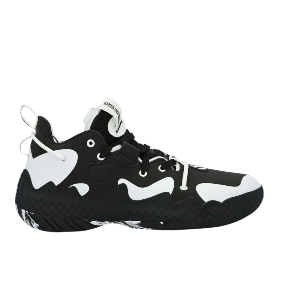 Adidas Men's Black/White Harden Vol. 6 Basketball Shoe